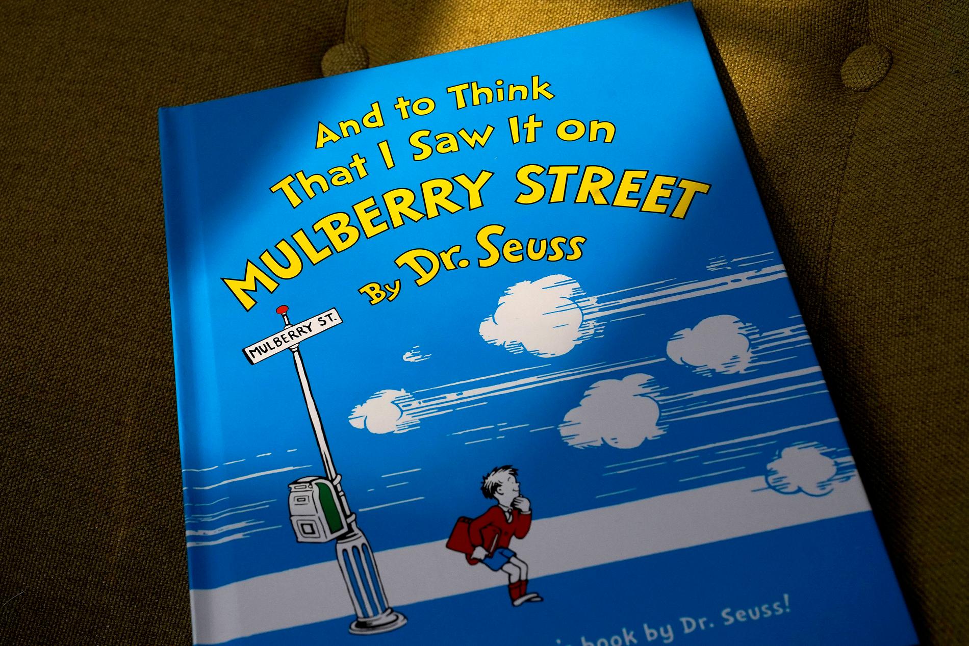 Boken "And to think that I saw it on Mulberry Street" är en av sex böcker av Dr Seuss som nu inte ska ges ut.