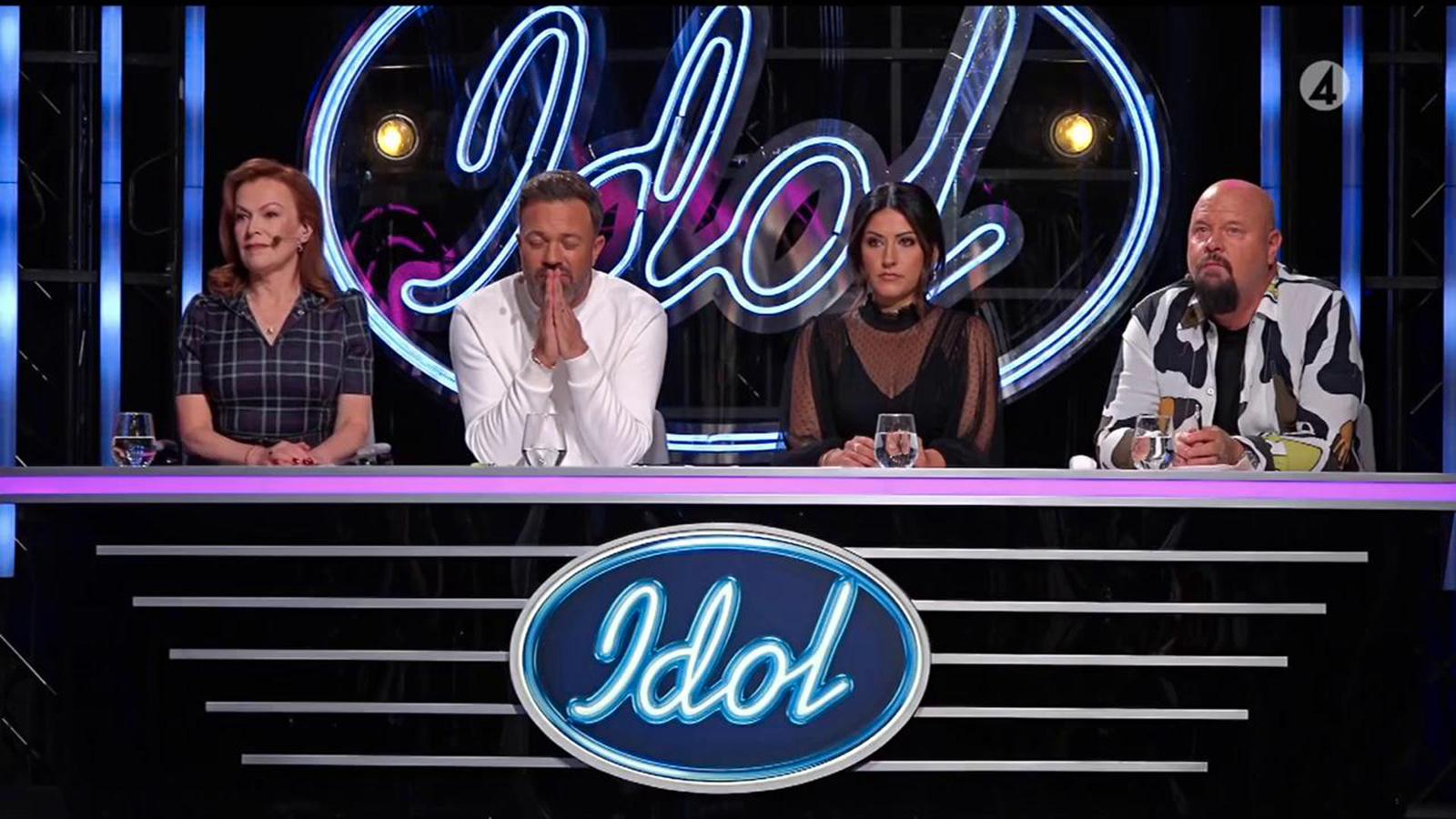 ”Idol”-juryn: Kishti Tomita, Alexander Kronlund, Nikki Amini och Anders Bagge.
