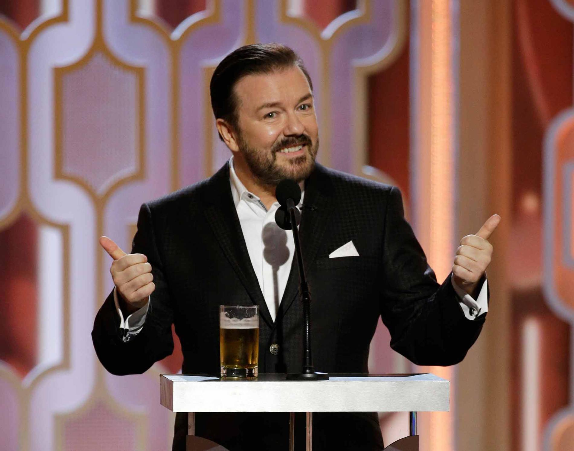 Ricky Gervais gillar skandinaviska dramaserier.