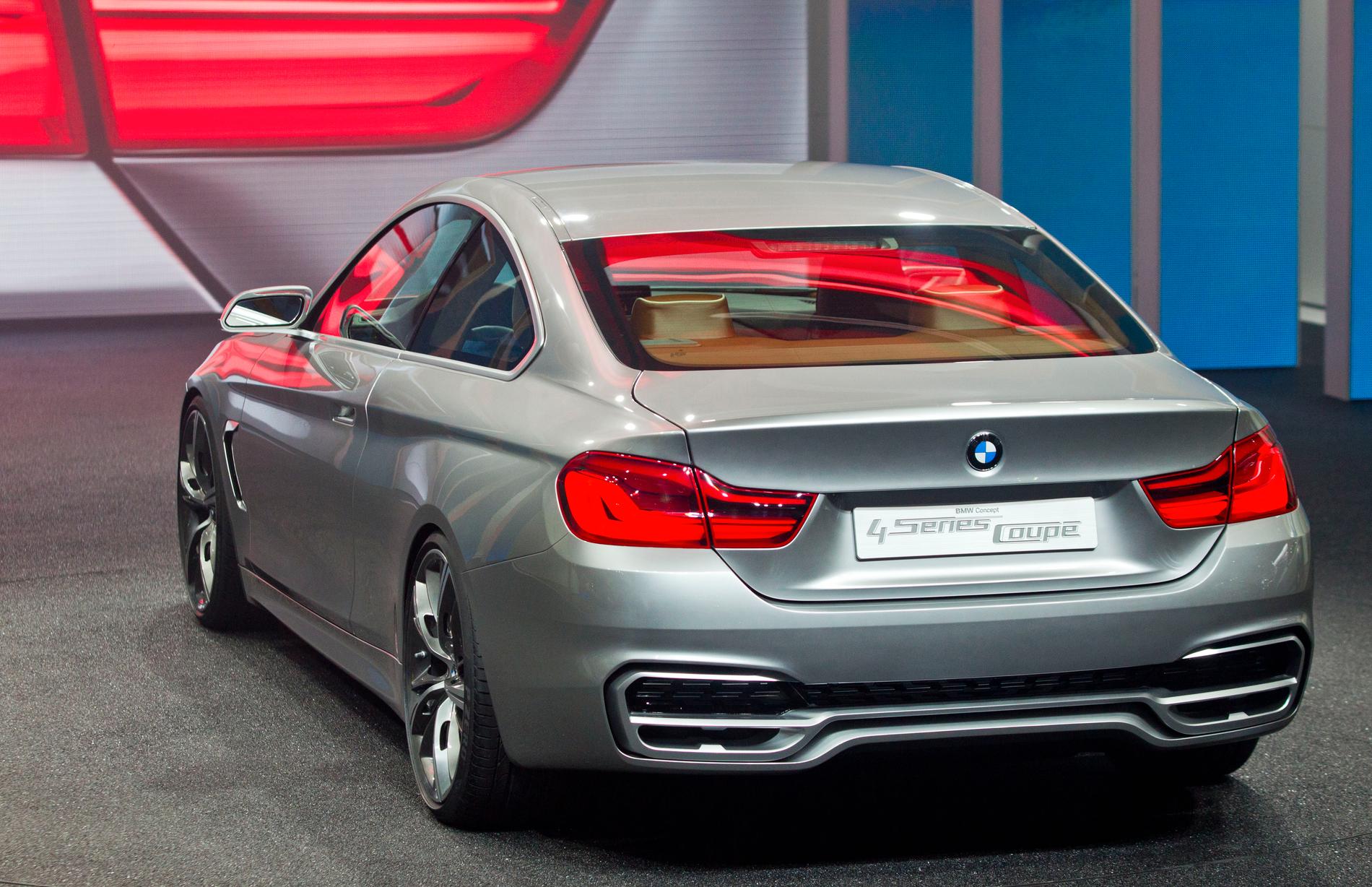 Konceptet BMW 4-serie Coupé som snart blir verklighet.
