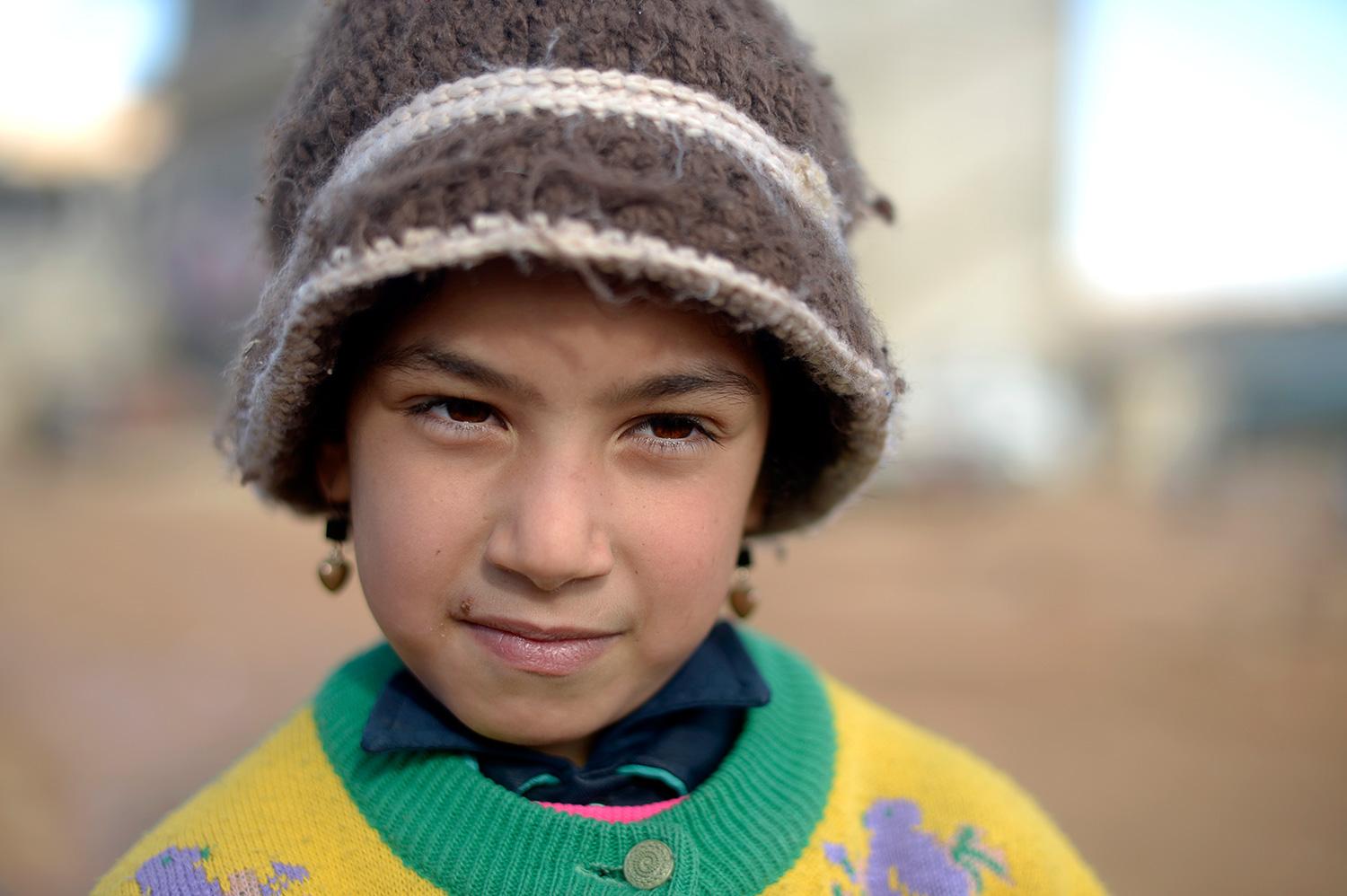 Vad drömmer du om? Fatme, 6: Att åka tillbaka till Syrien och gå i skolan.