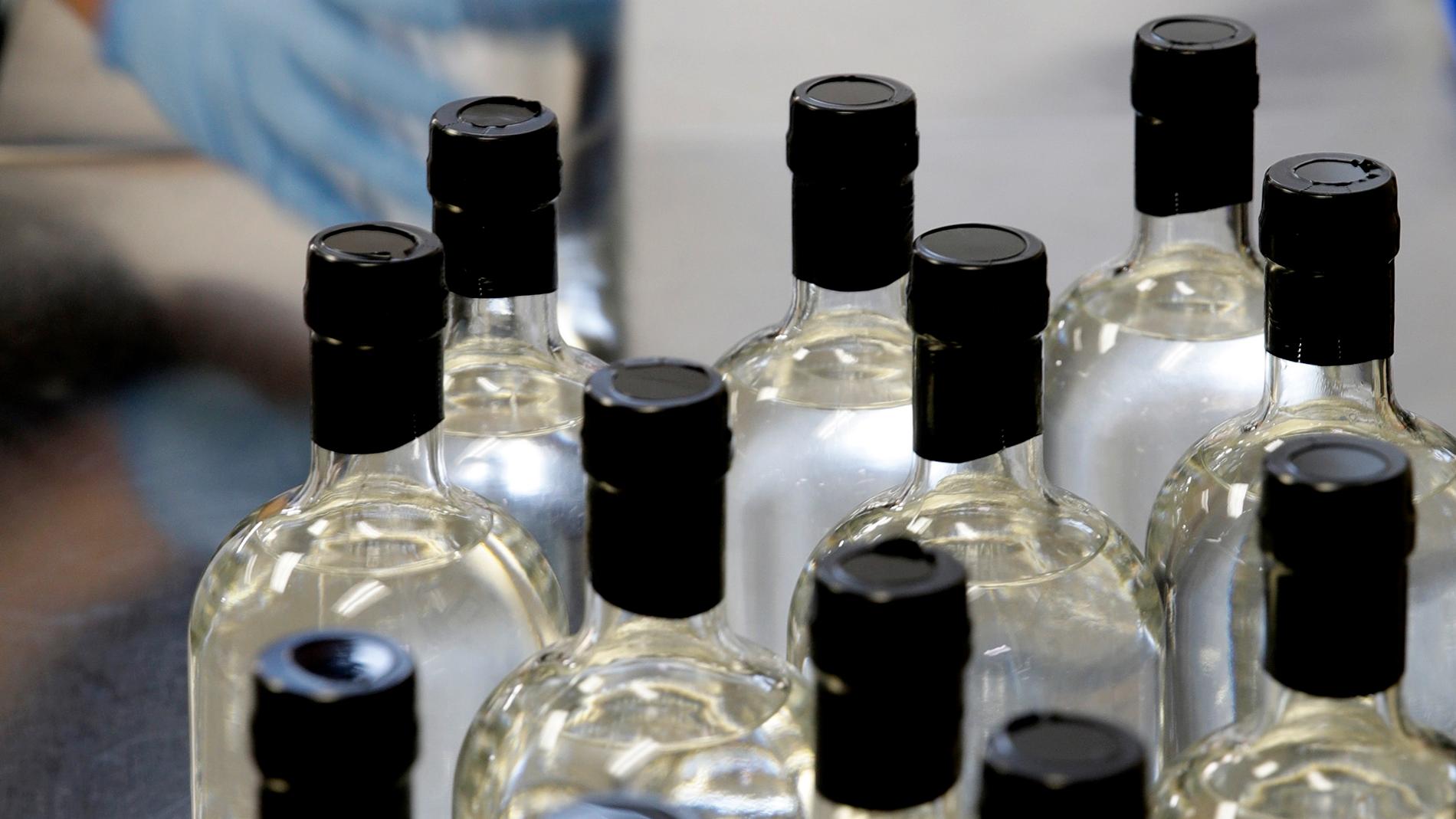 90 000 flaskor vodka misstänktes vara avsedda för den nordkoreanska regimen.