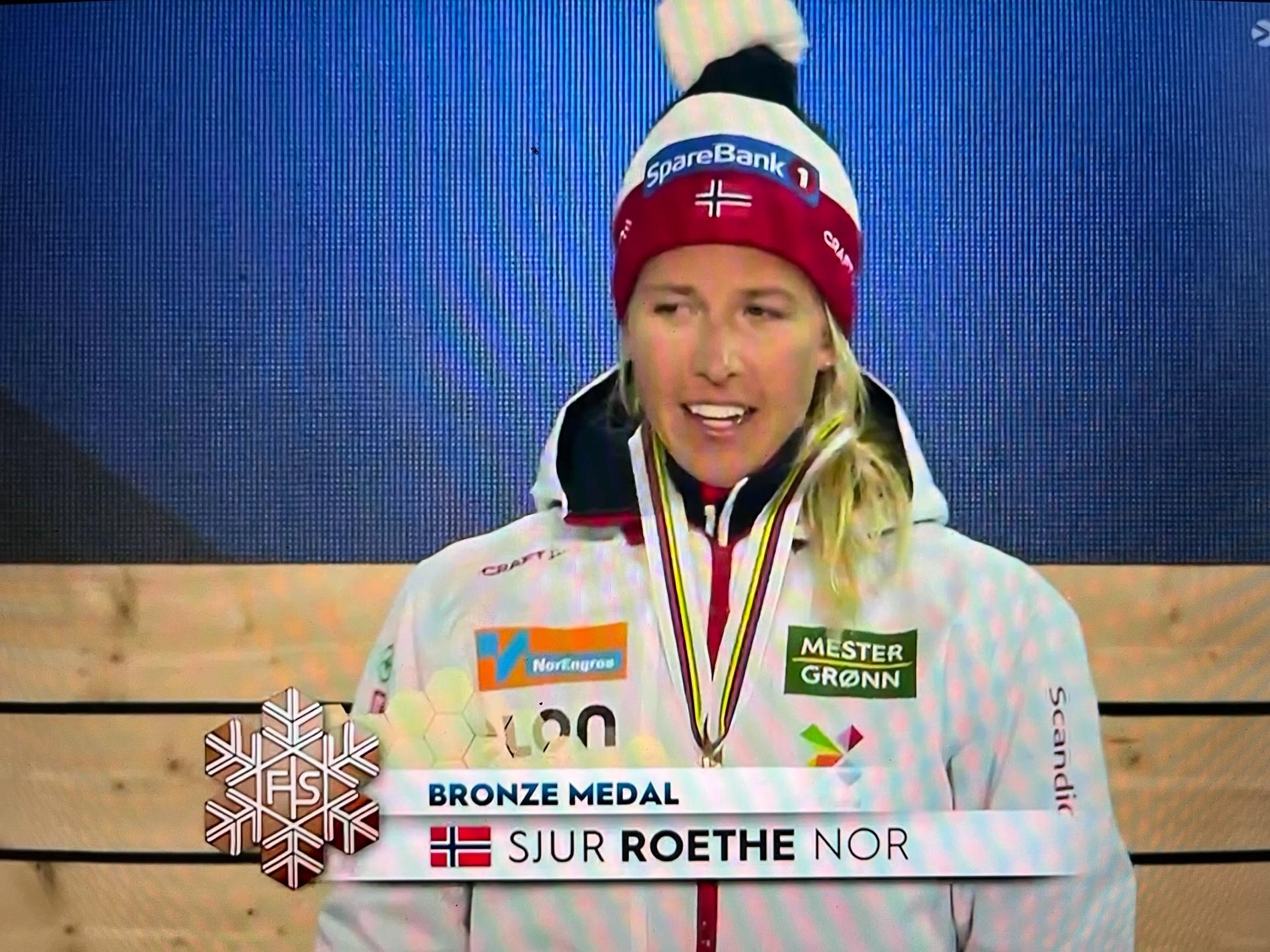 ... och Astrid Öyre Slind blev landsmannen Sjur Röthe.