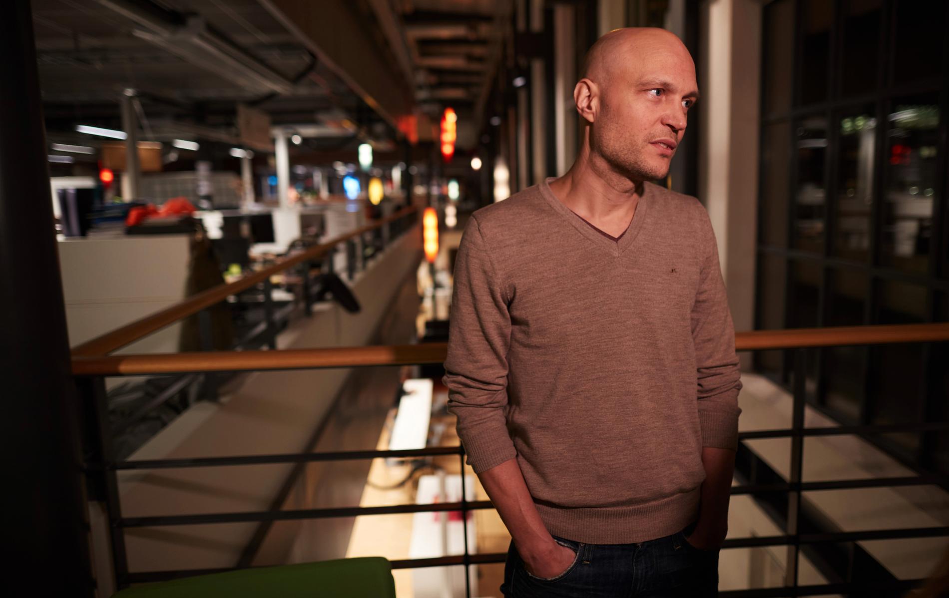 SVT-journalisten Fredrik Önnevall