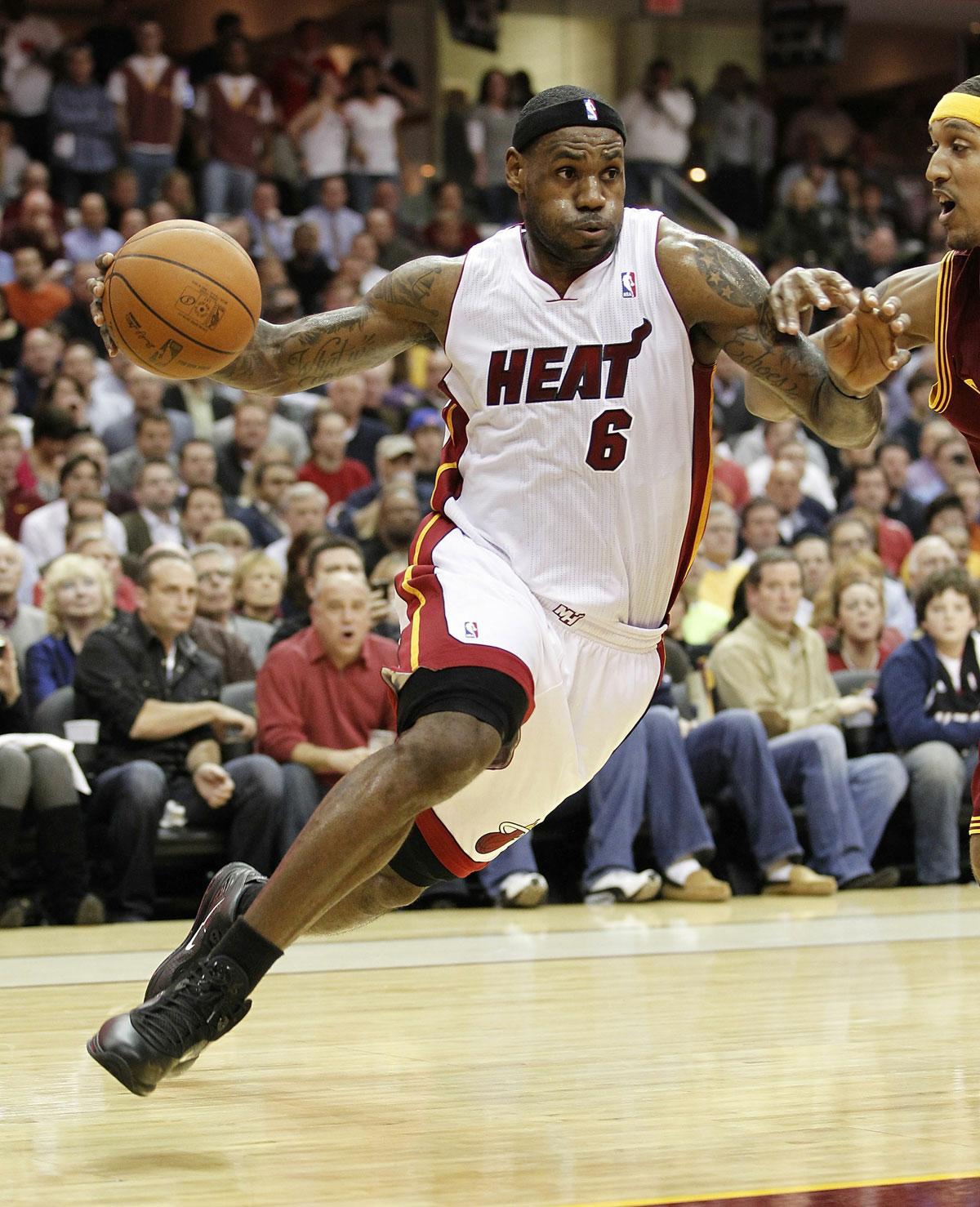 LeBron James och Miami Heat är bara en match från NBA-final.