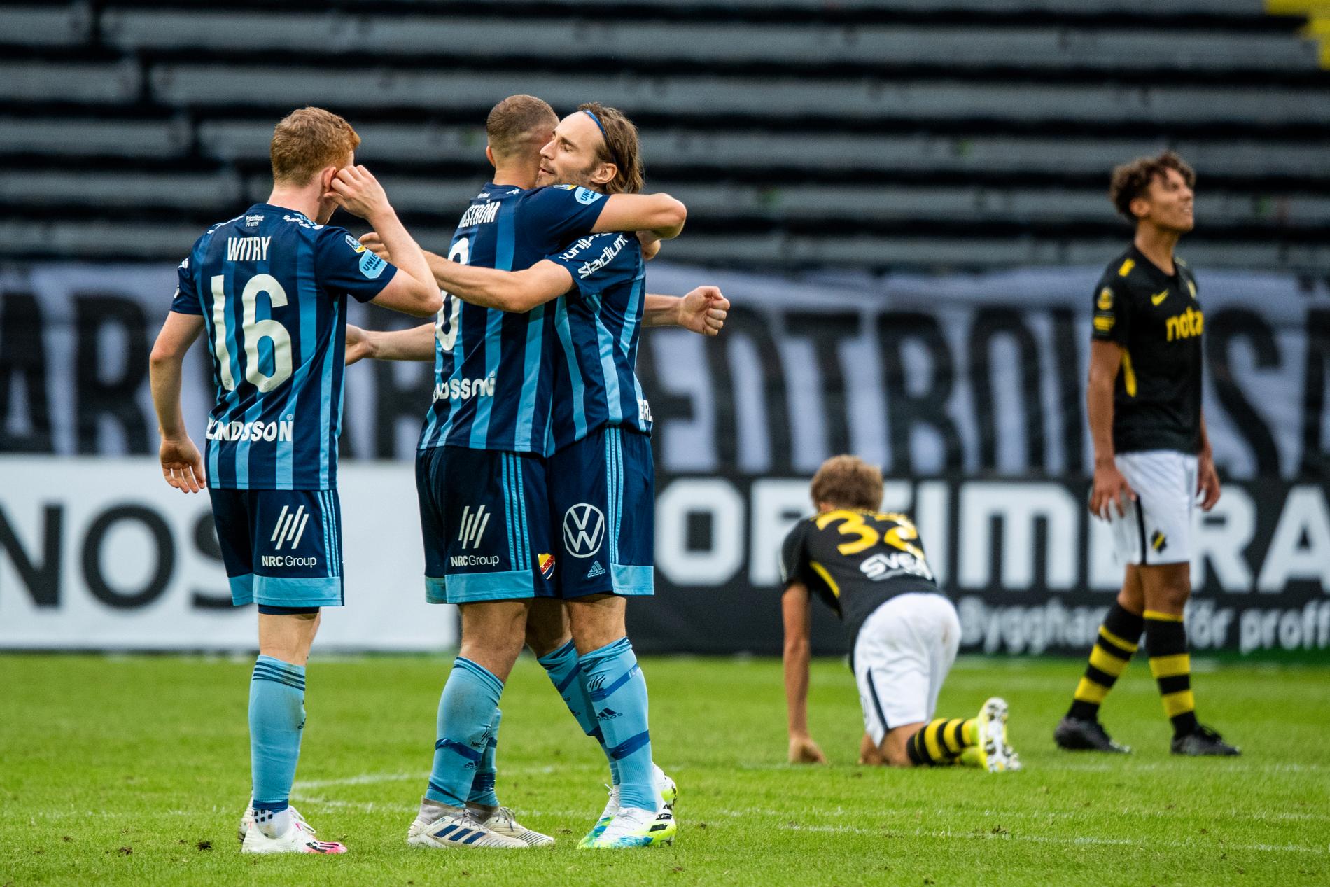 Djurgården vann derbyt mot AIK.