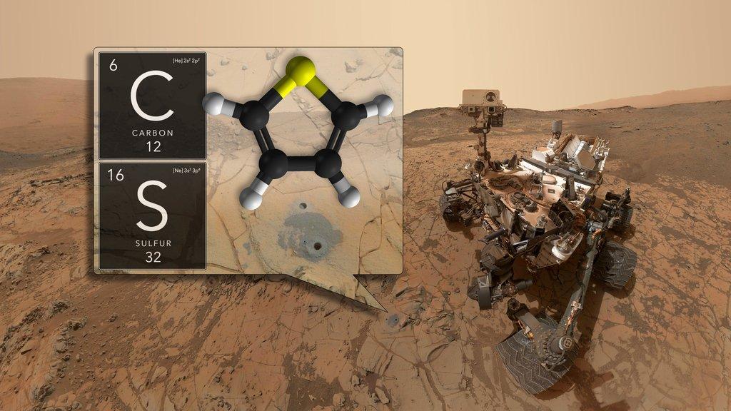 Curiositys senaste fynd på Mars.
