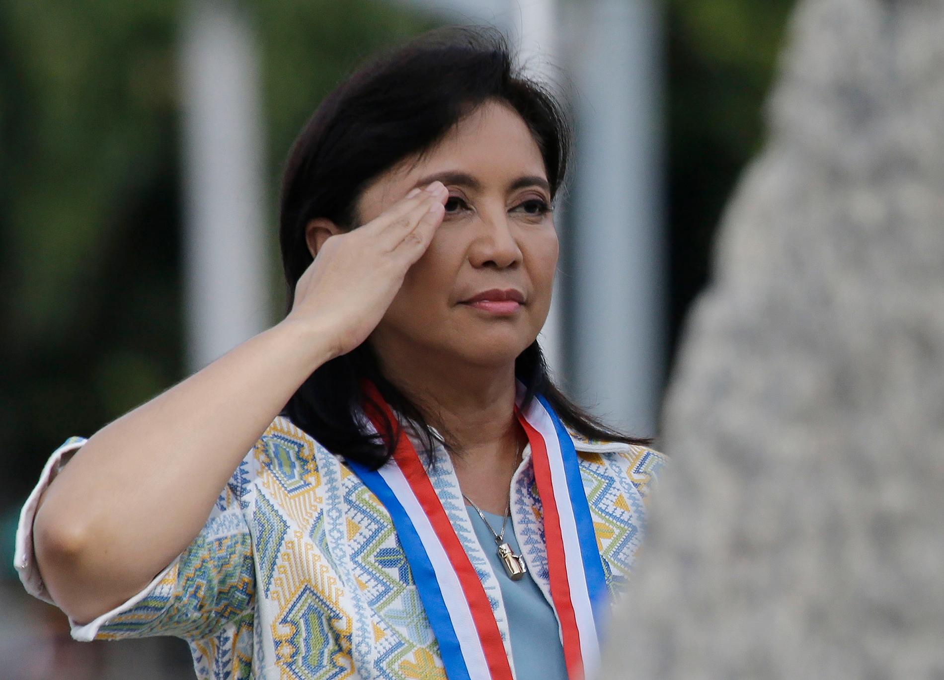Filippinernas vicepresident Leni Robredo får en central roll i det omstridda knarkkriget.