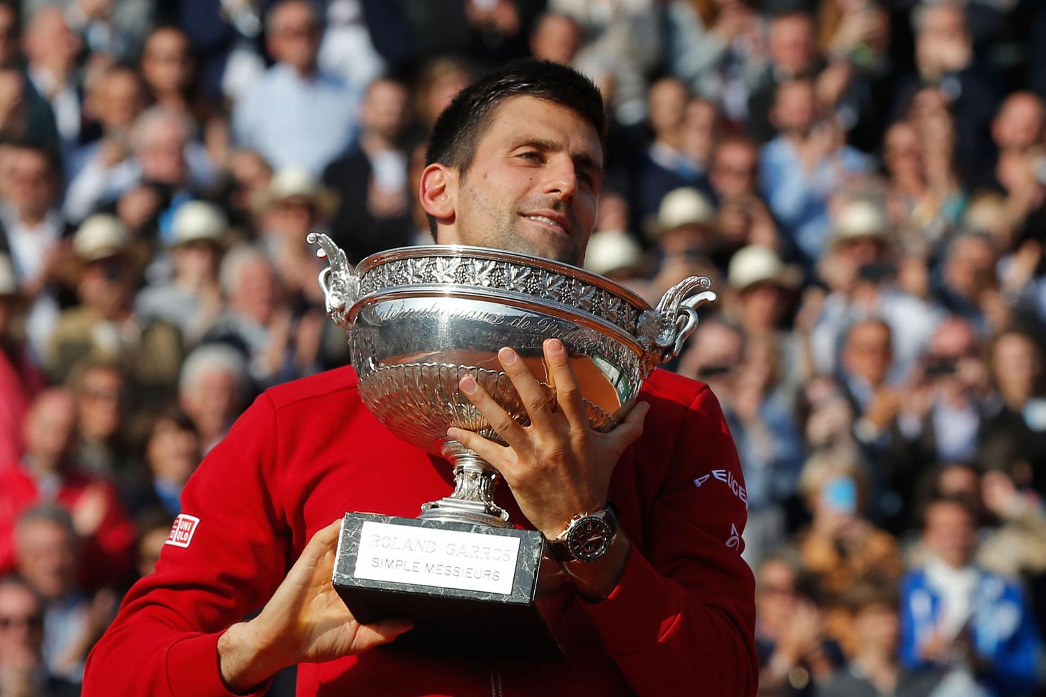 Novak Djokovic har nu vunnit alla fyra Grand Slam-titlar.