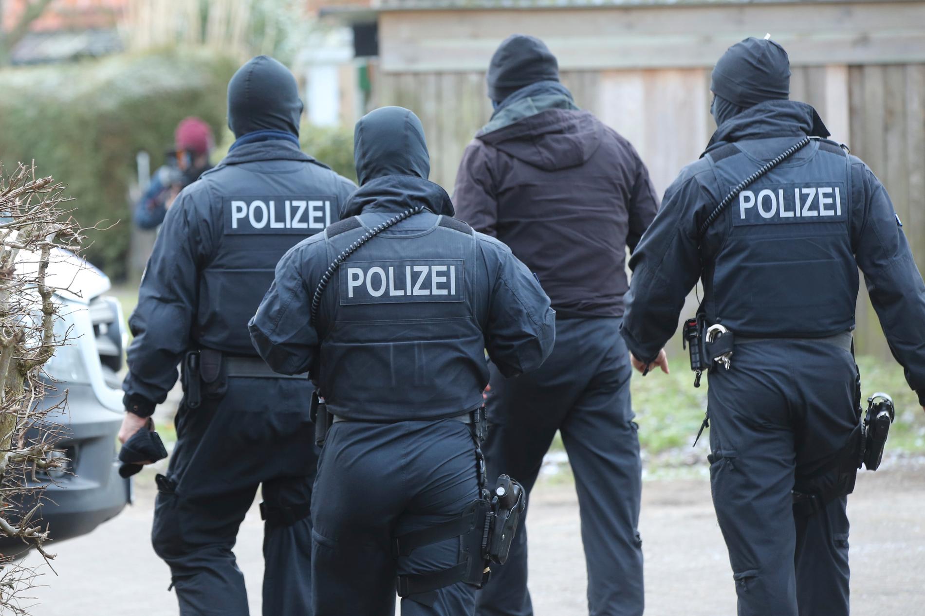 Elva har gripits av tysk polis efter misstänkta terrorplaner. Arkivbild.