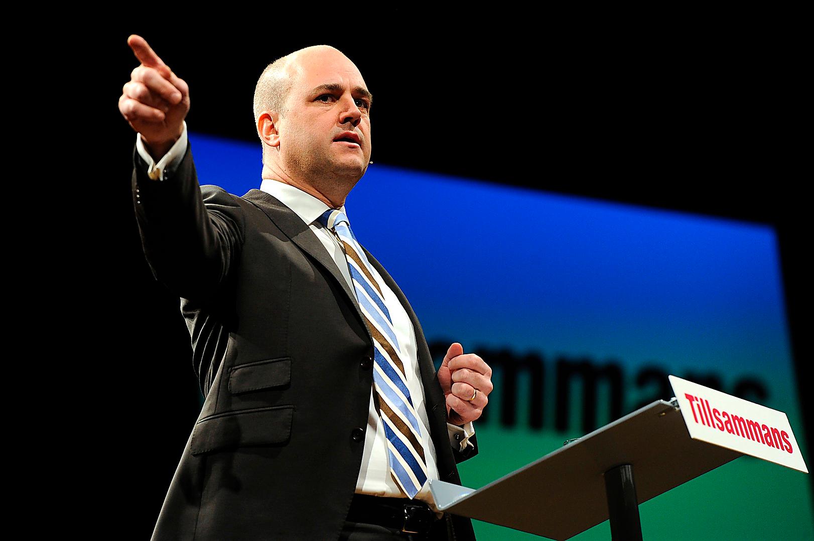 VARM I KLÄDERNA Fredrik Reinfeldts nyfunna självsäkerhet efter fem år som statsminister gjorde succé på den moderata partistämman.