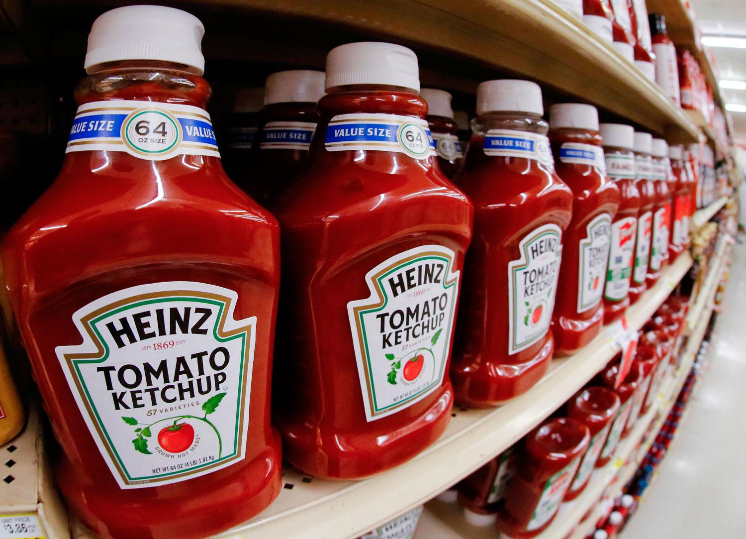 Ketchup är en av de varor  som kan komma att påverkas av handelskriget.