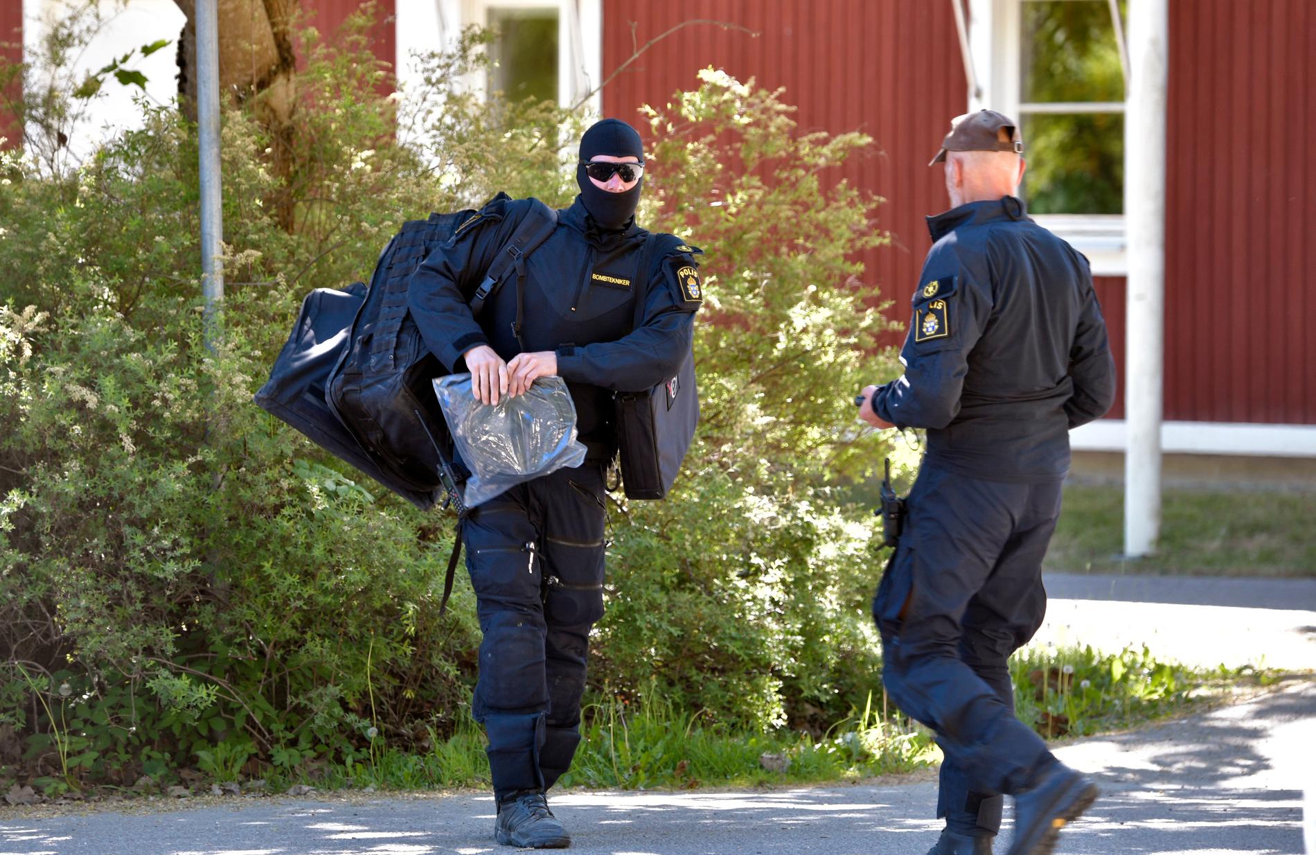 Ett misstänkt föremål har påträffats i Uppsala.