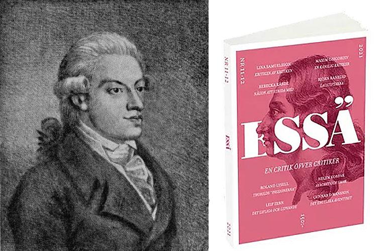 Thomas Thorilds (1759–1809) tankar om kritikens väsen står i centrum för nummer 11/12 av ”Essä”.