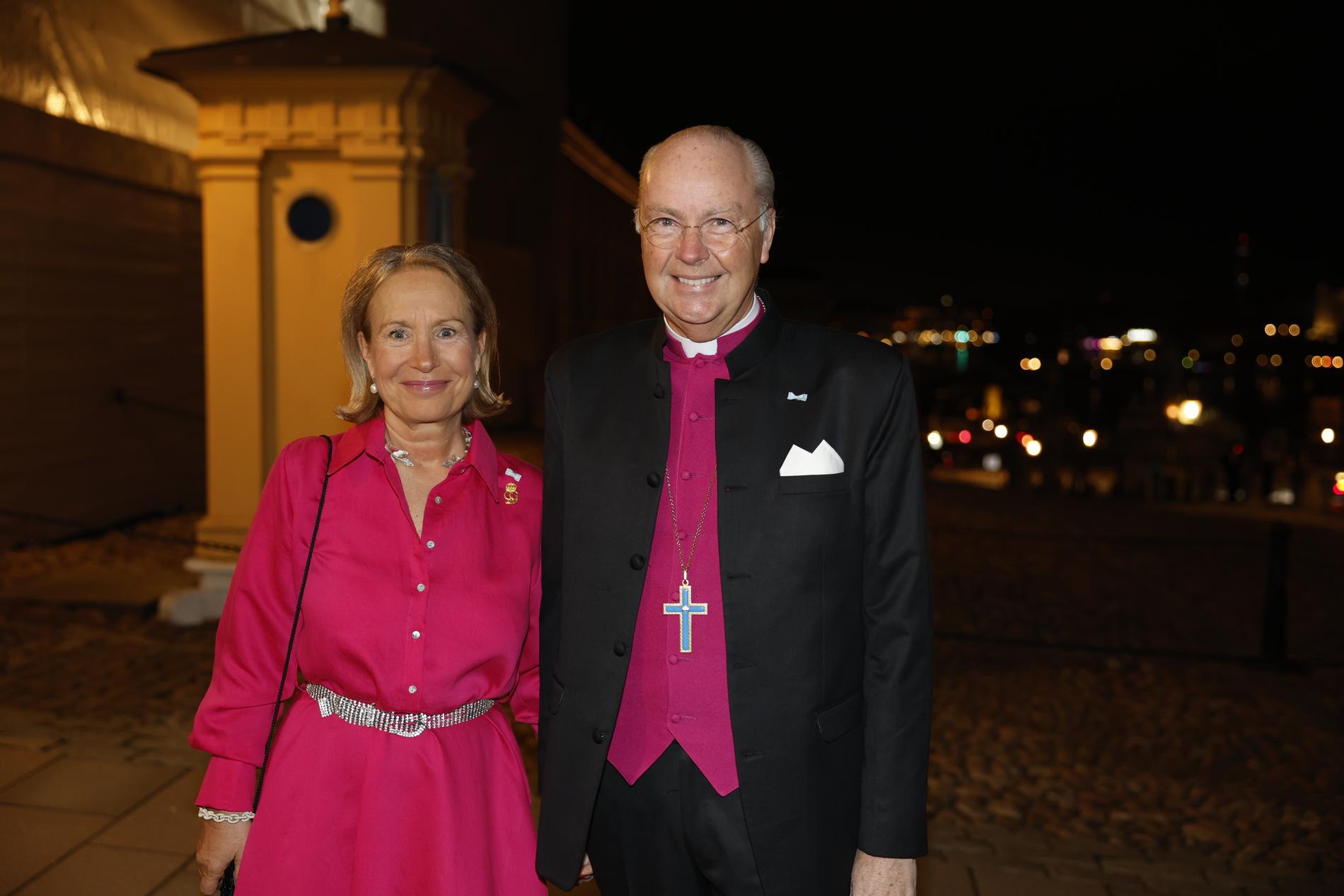 Biskop Johan Dalman, överhovpredikant för kungahuset, och Margareta Nisser Dalman.