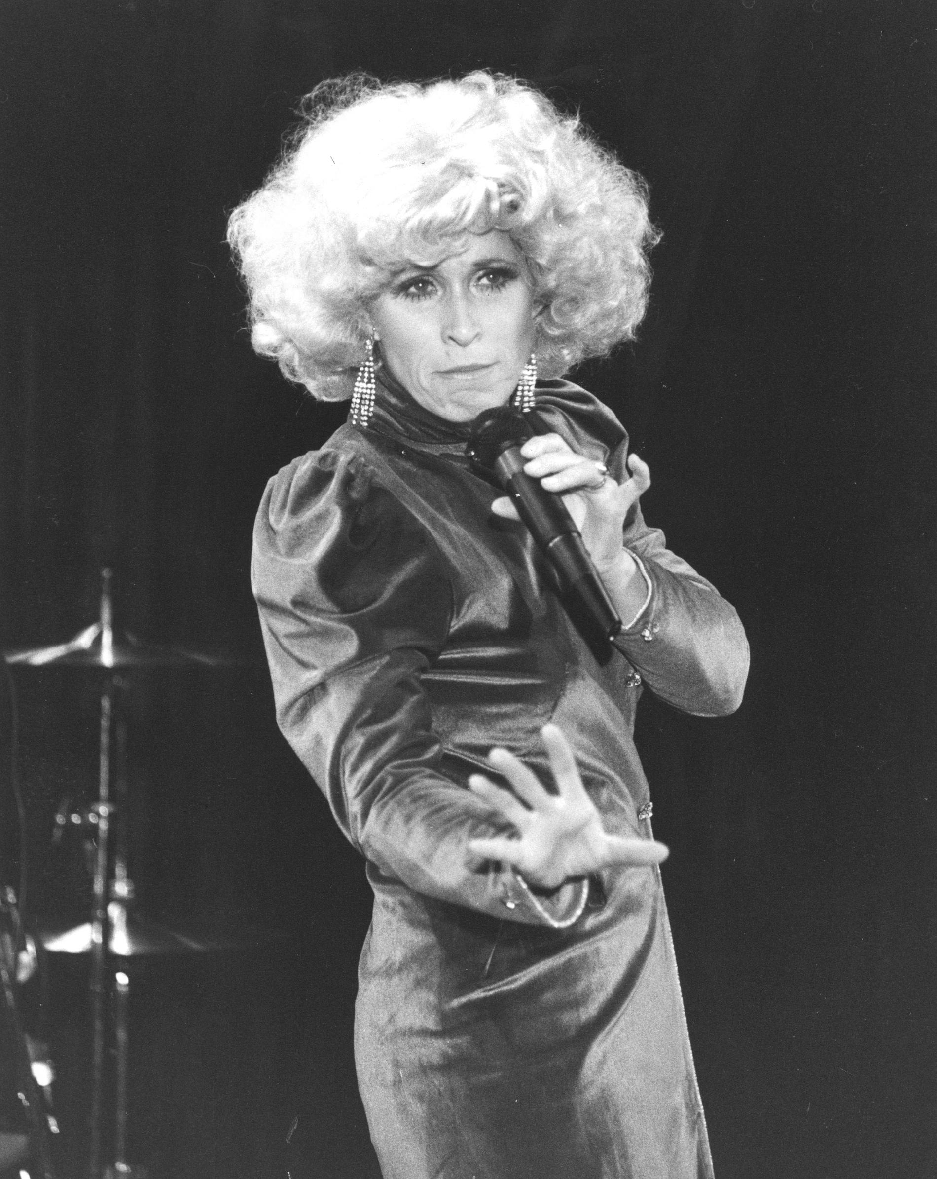 Eva Rydberg på Cabaret 1987.