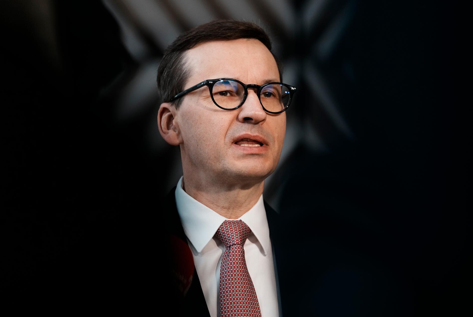 Mateusz Morawiecki, Polens premiärminister.
