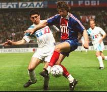 Var med förut David Ginola spelade för PSG under glansdagarna på 90-talet.
