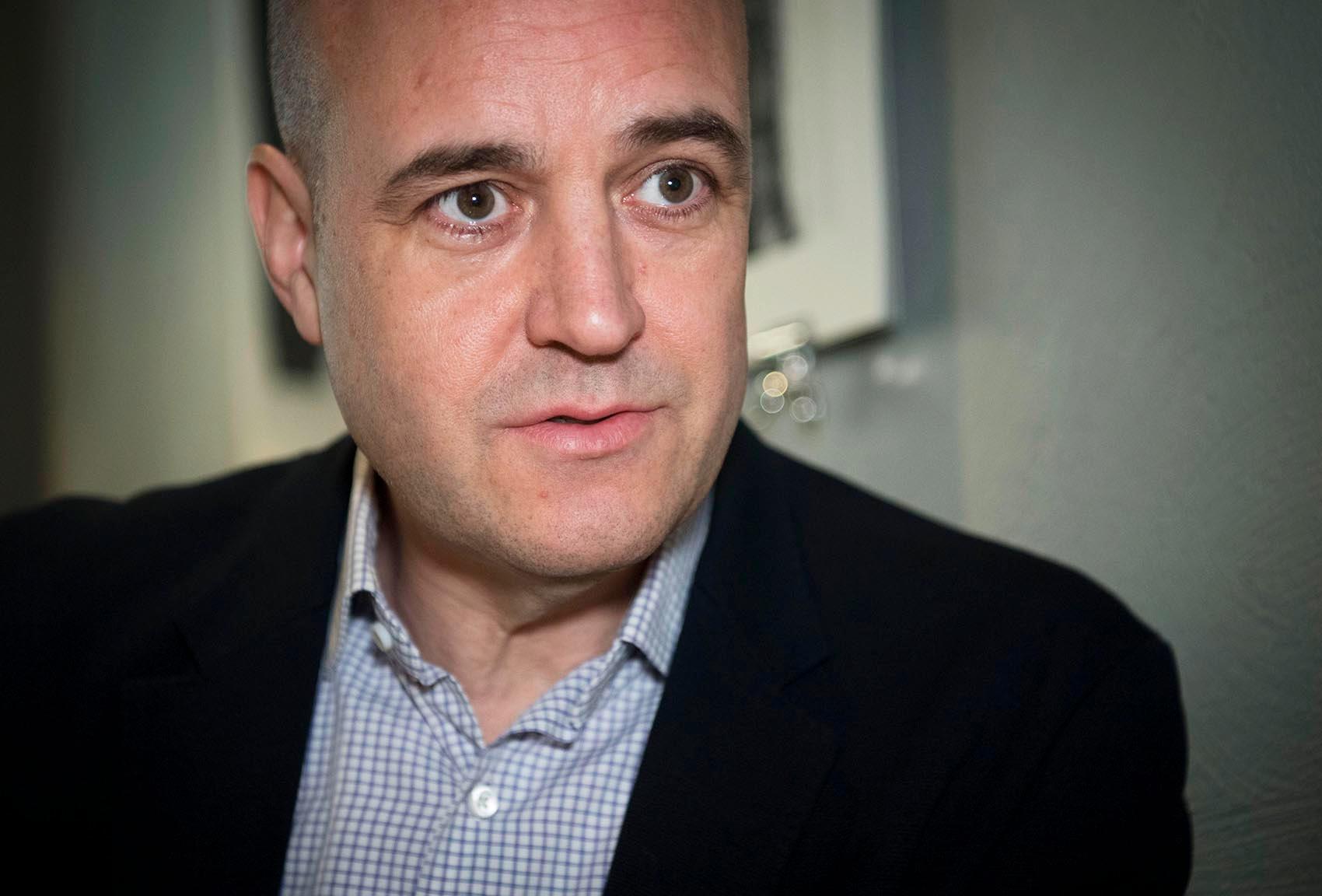 Fredrik Reinfeldt (M) ligger högst på listan.