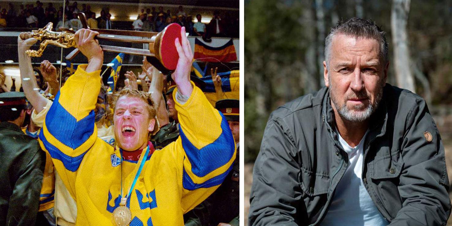Tommy Söderström. Till höger 50 år gammal, 20 år sedan sista SM-guldet, 30 år sedan första SM-guldet. 