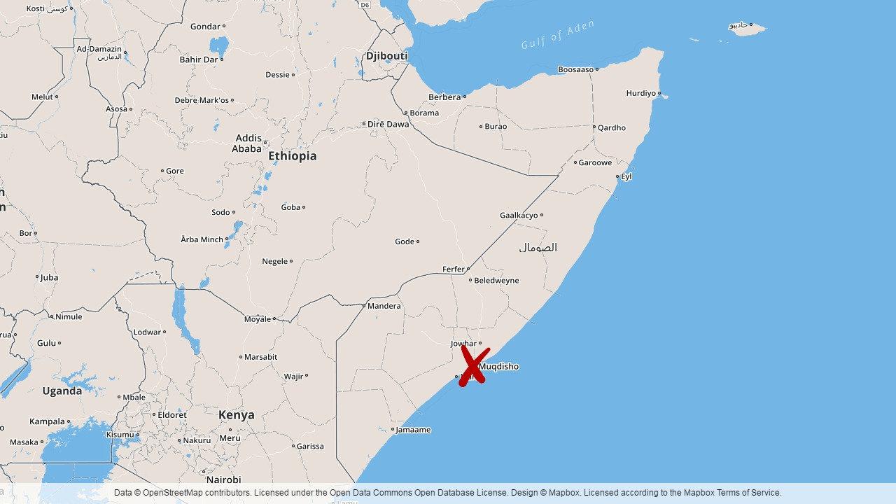 En bilbomb har exploderat i somaliska Mogadishu.