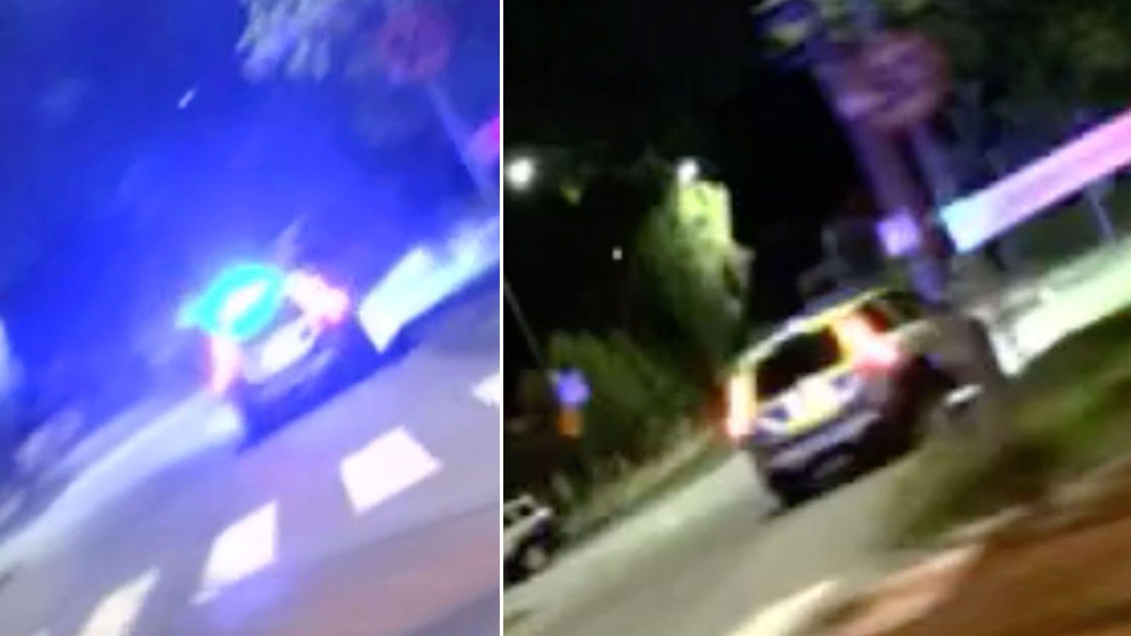 Polisen larmades om en knivskärning utomhus i Karlskoga.