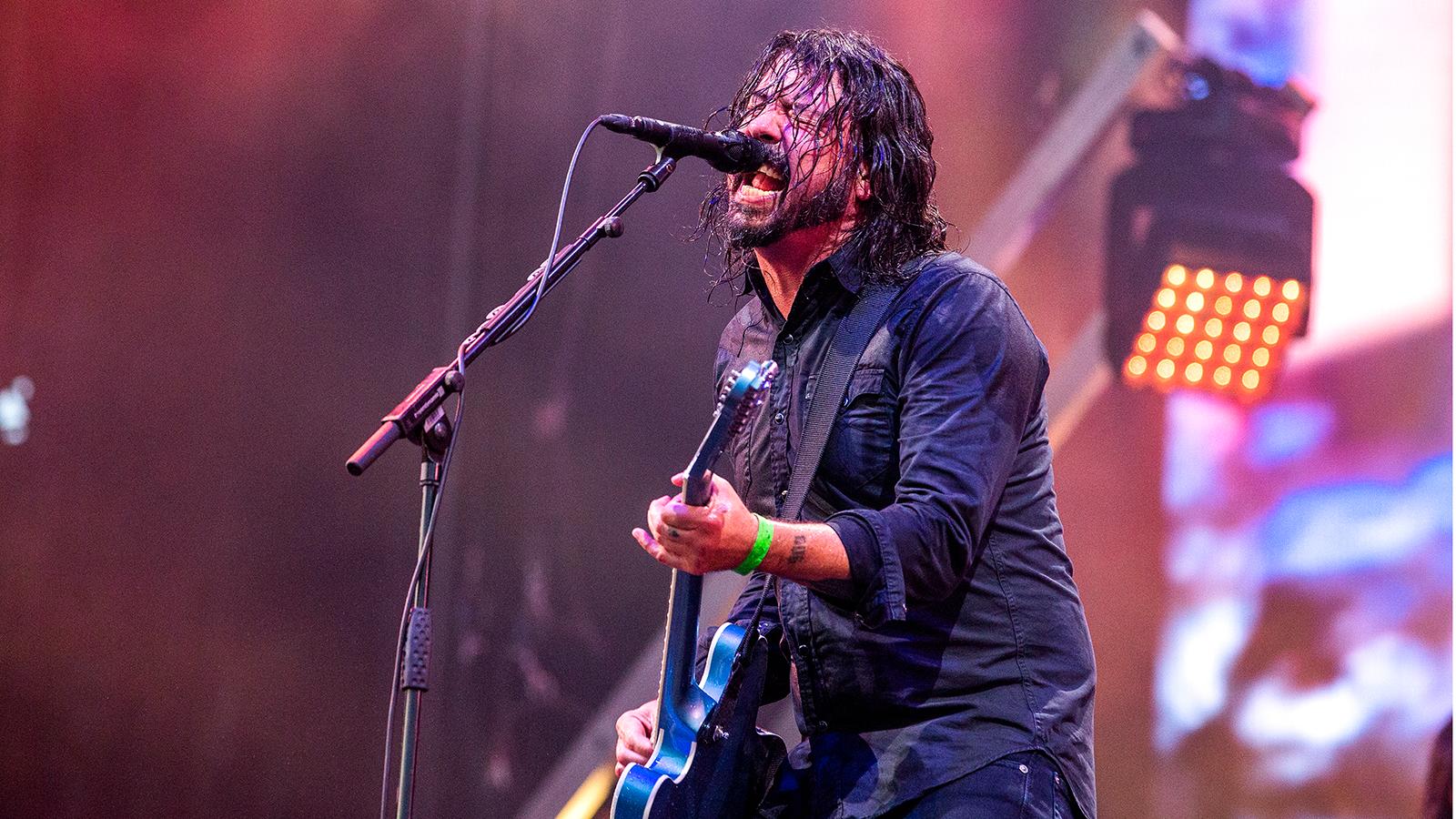 Dave Grohl och Foo Fighters på Lollapalooza.