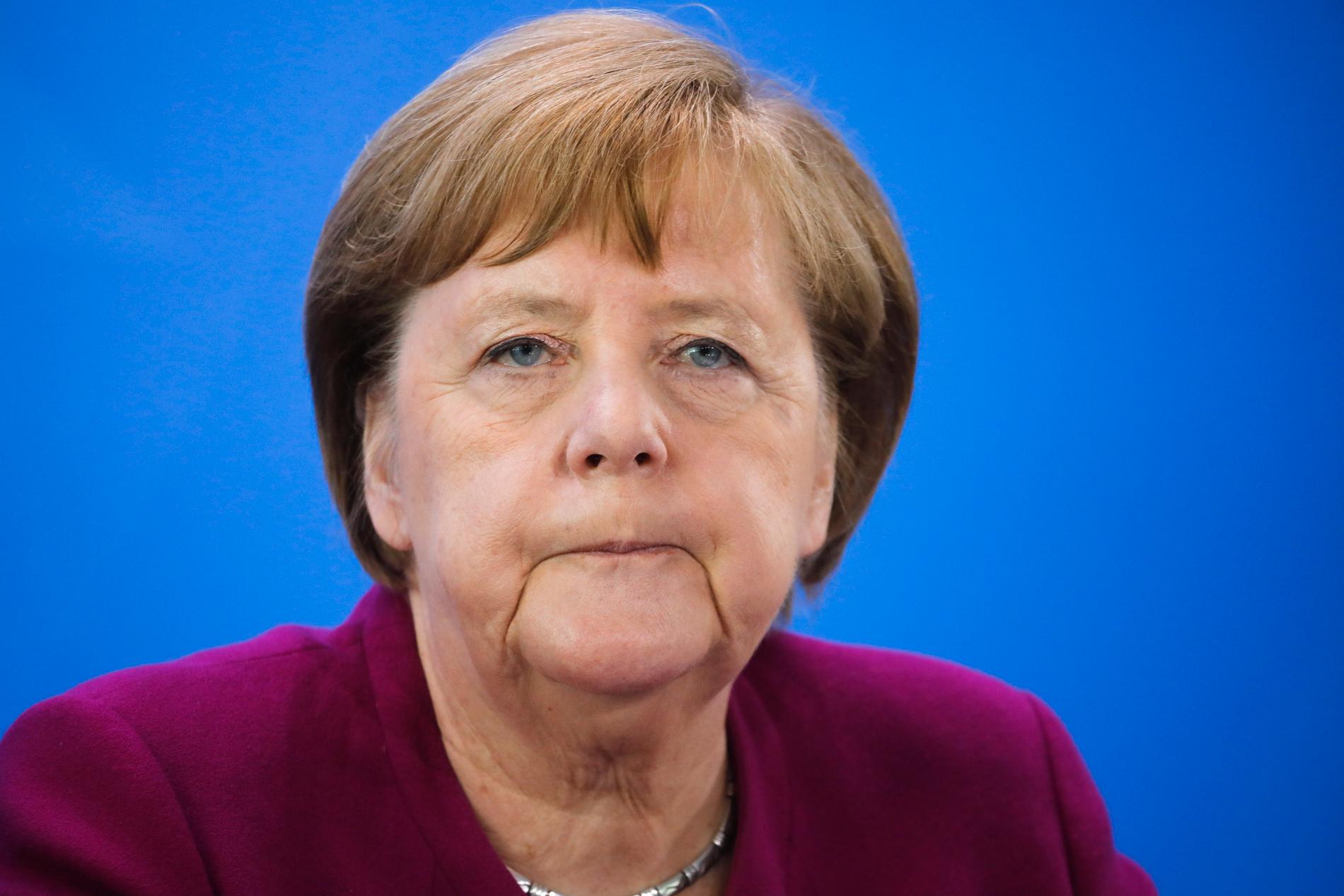 Tysklands förbundskansler Angela Merkel meddelar att hon inte vill ställa upp för ytterligare en mandatperiod. Arkivbild.