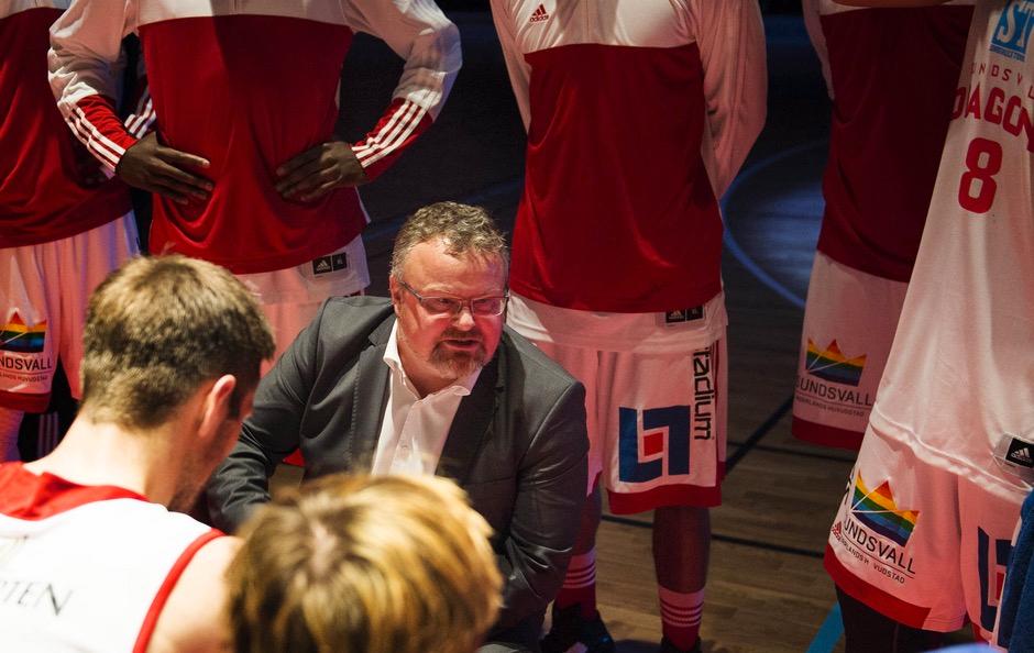 Tommie Hansson, coach Sundsvall dragons.