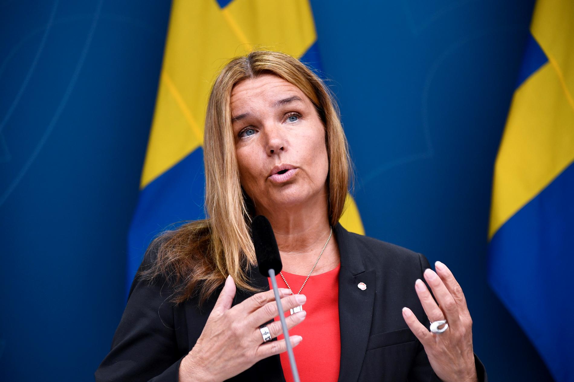 Landsbygdsminister Anna-Caren Sätherberg. Arkivbild.