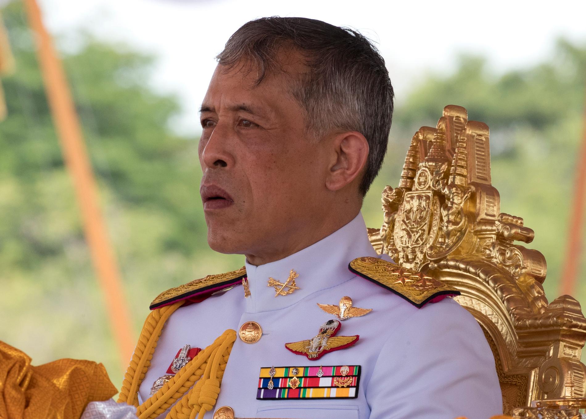 Thailands nye kung Maha Vajiralongkorn med regentnamnet Rama X.