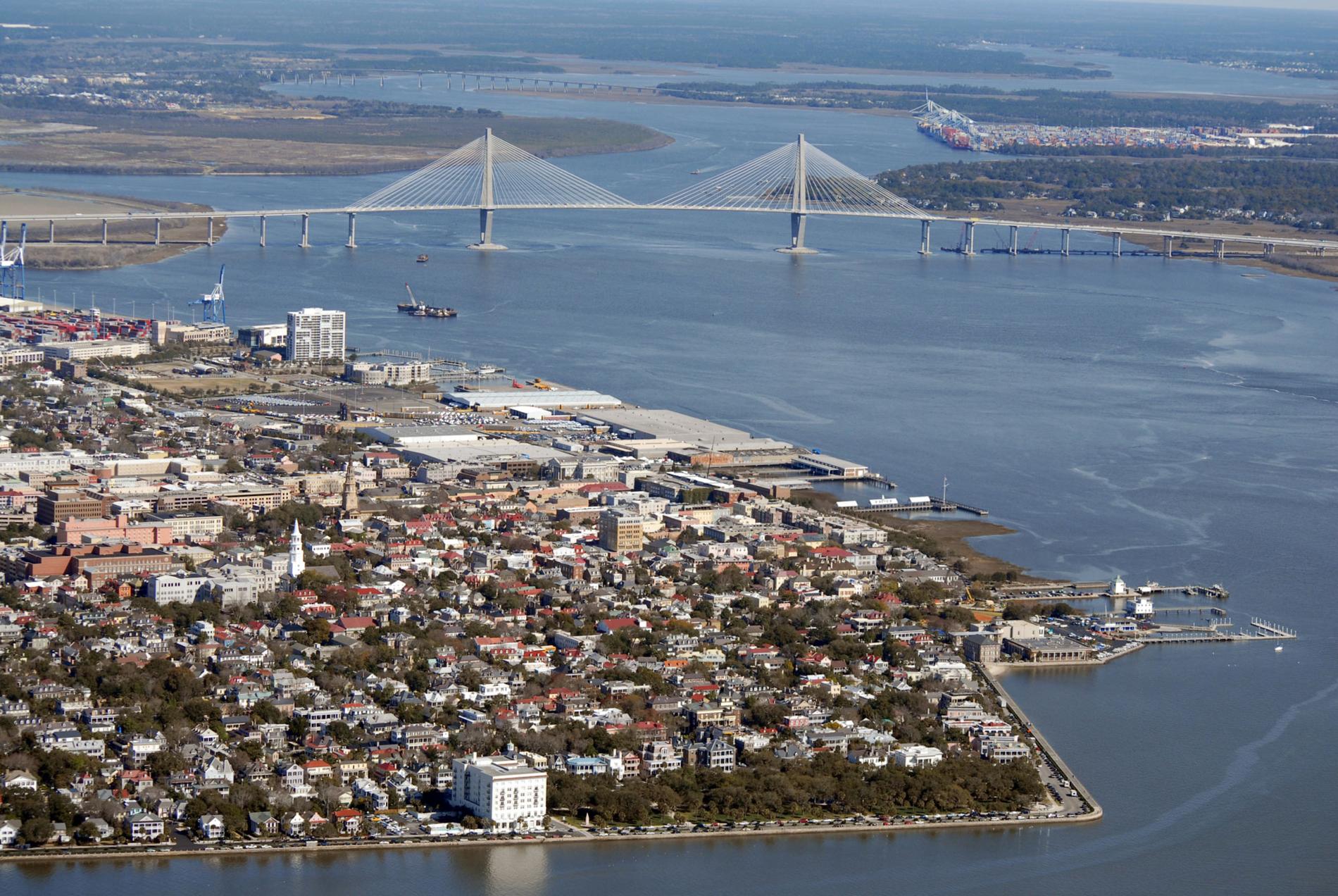 Charleston, USA Femte vänligste staden röstades i fjol fram till världens bästa. Ligger i delstaten South Carolina.
