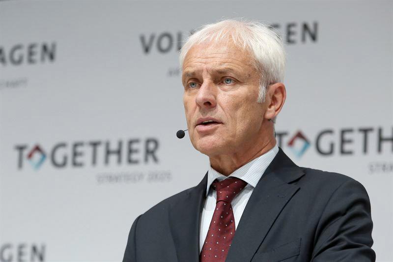 Volkswagenkoncernens chef Matthias Müller.