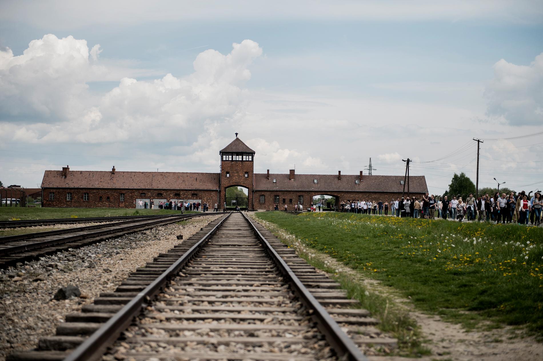 Koncentrationslägret Auschwitz, Birkenau.