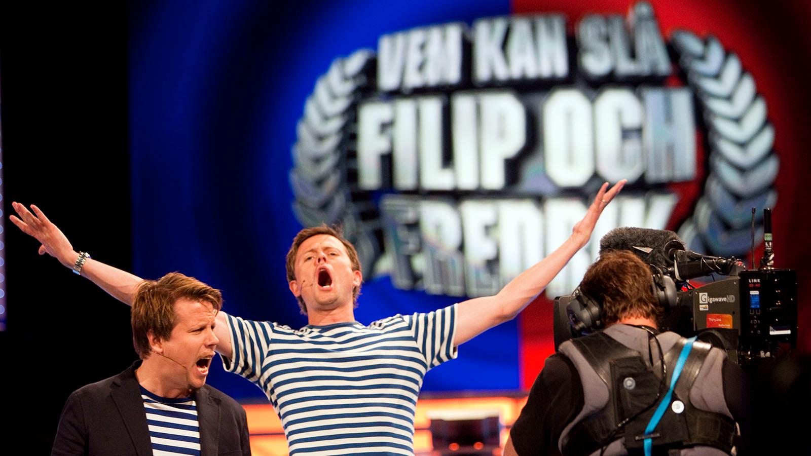 ”Vem kan slå Filip & Fredrik” gick mellan 2008 och 2012.