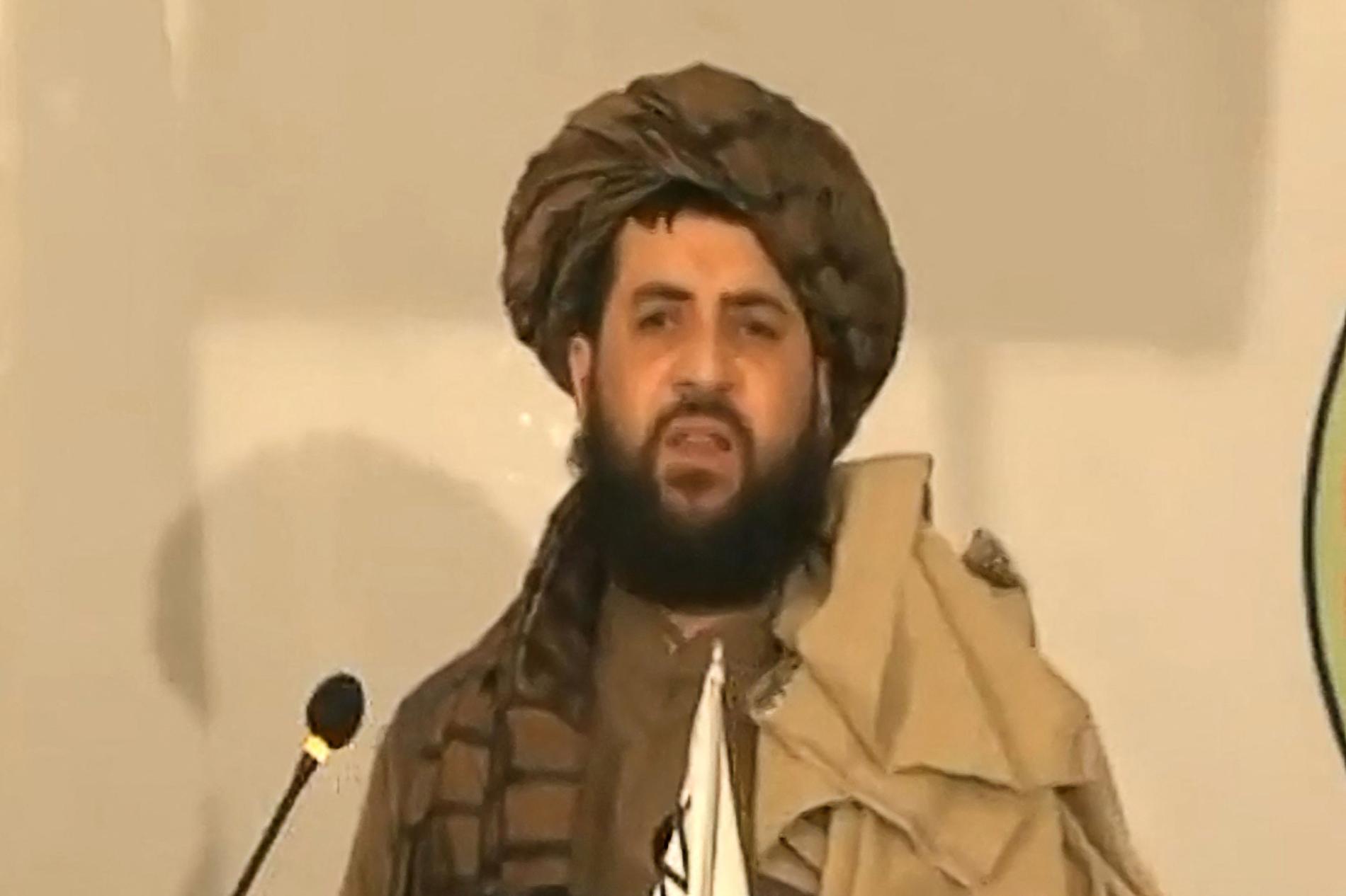 Mulla Yacoob, ansvarig för försvaret i talibanernas regim.