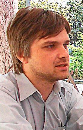 Jurij Tkatjev, journalist vid nättidningen Timer.