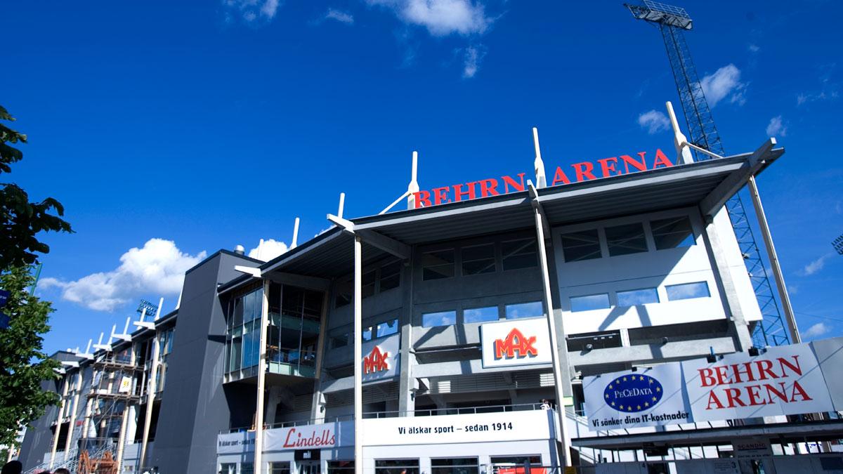 Behrn Arena klarar inte Uefas krav.