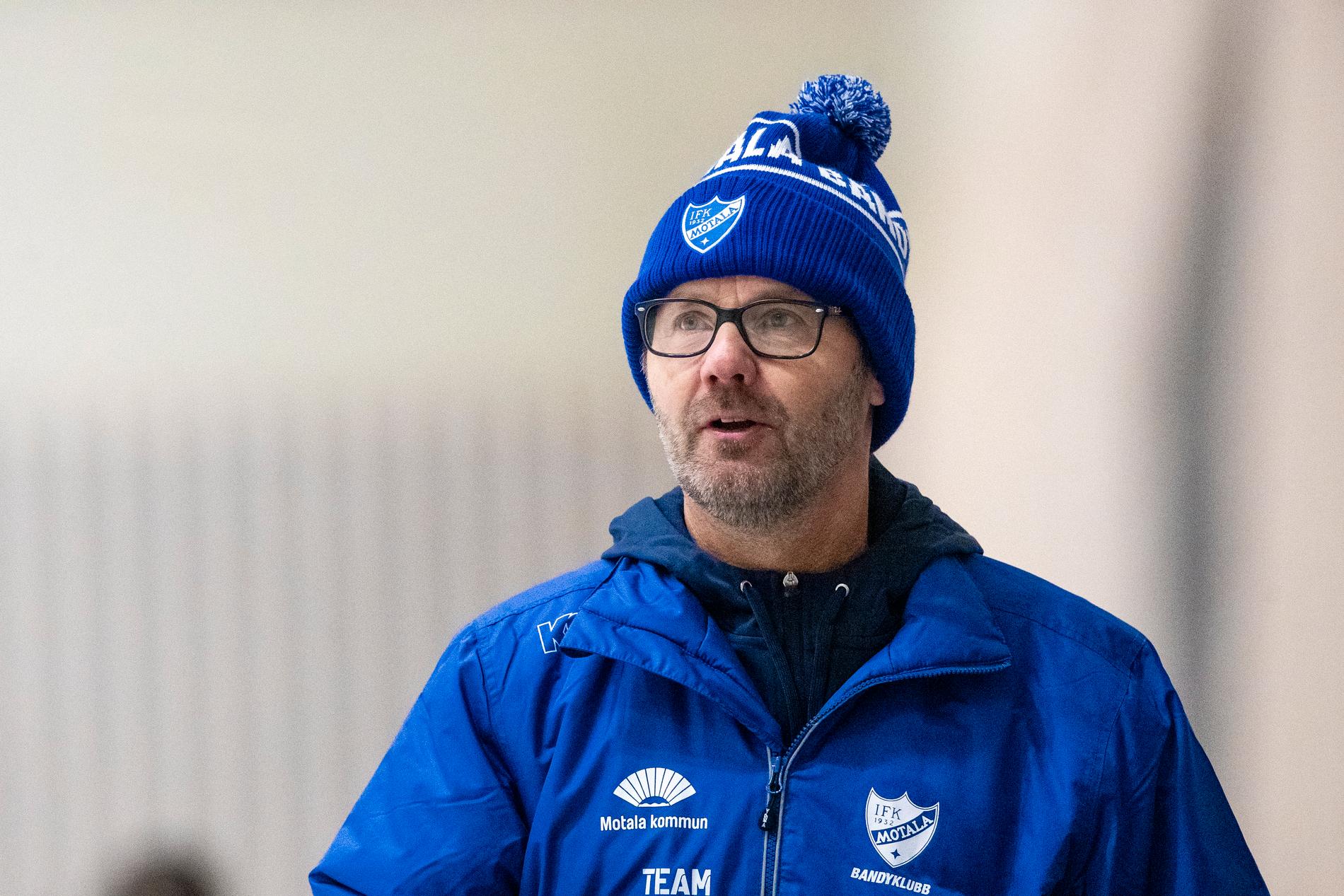 IFK Motalas assisterande tränare Håkan Rohlén.