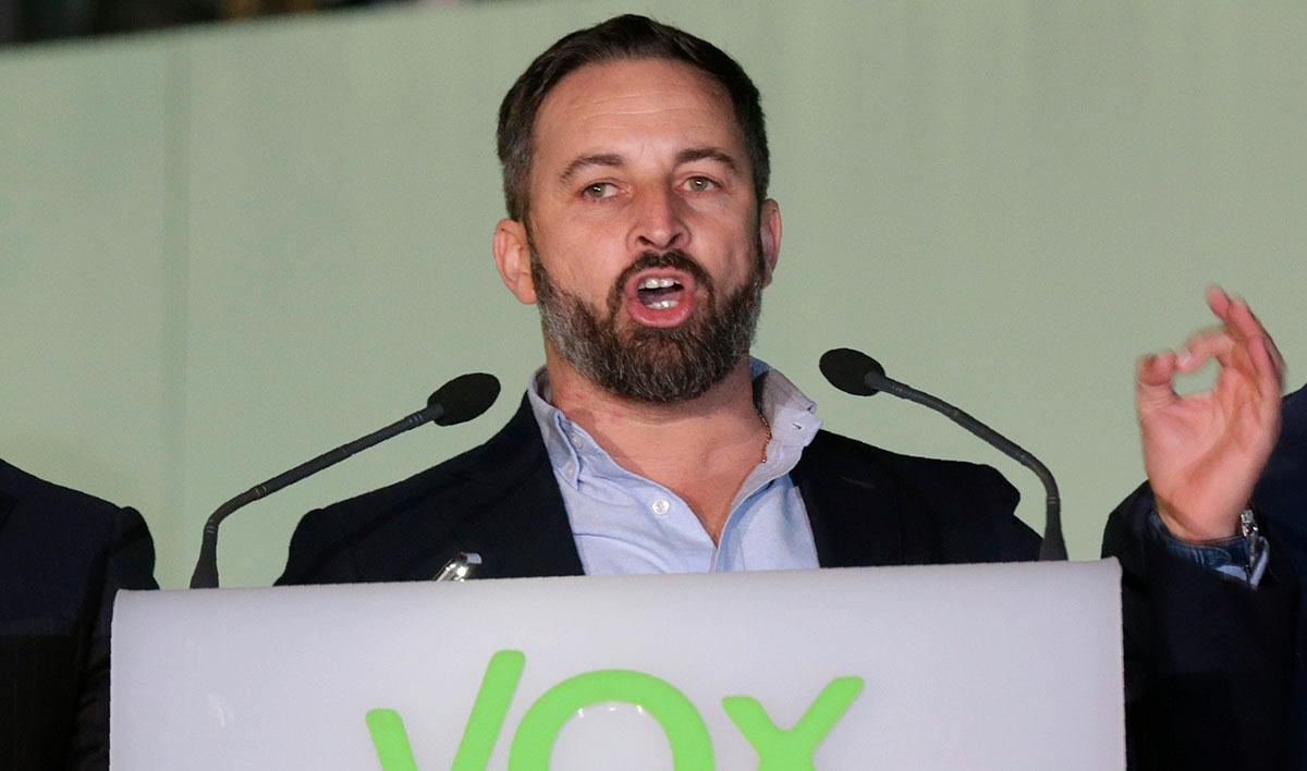 Santiago Abascal, ledare för Vox.