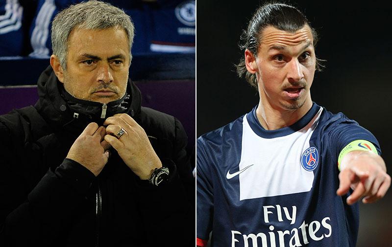 Mourinho och Zlatan.