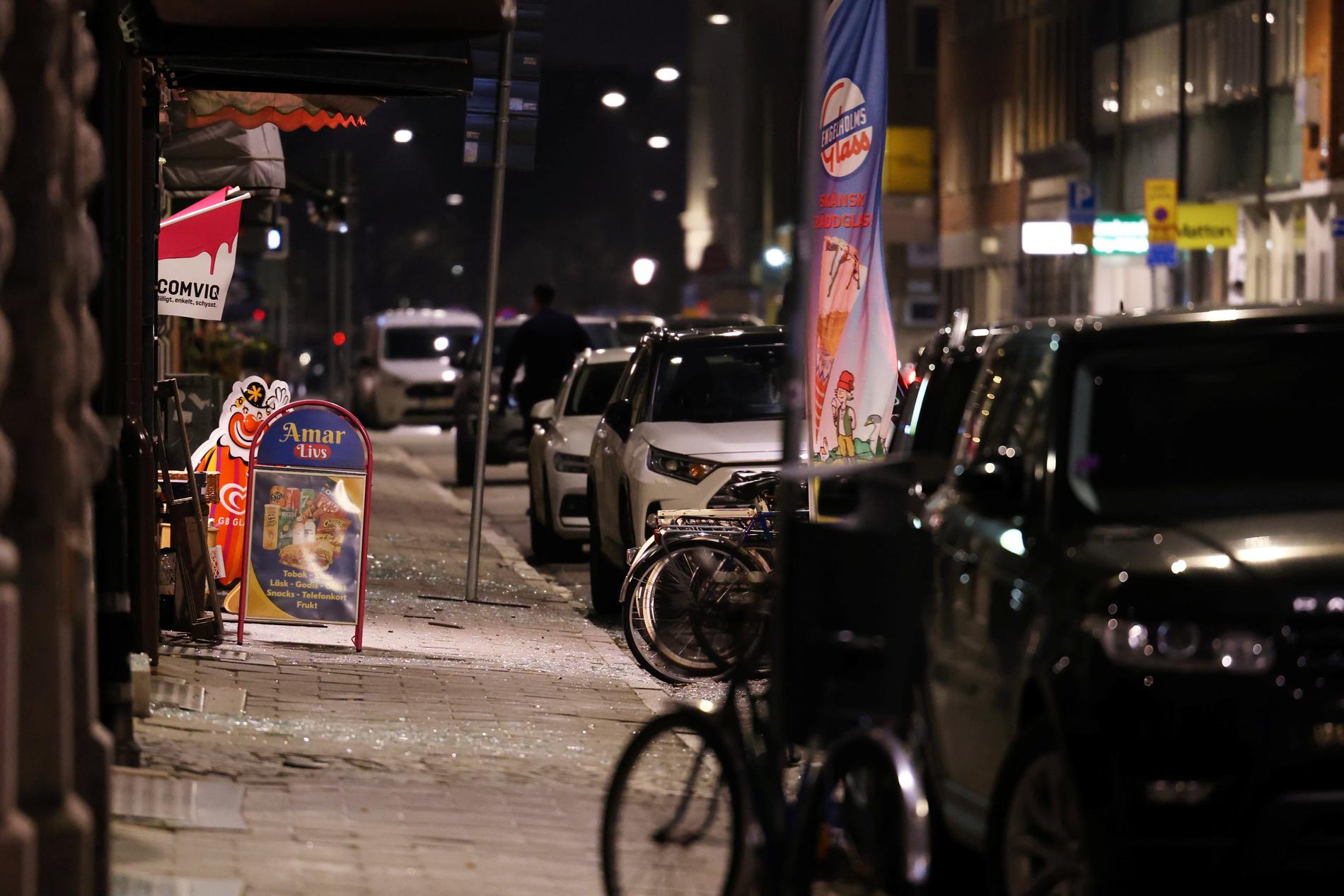 En kraftig explosion inträffade på Stora Nygatan i centrala Malmö under natten till onsdagen.
