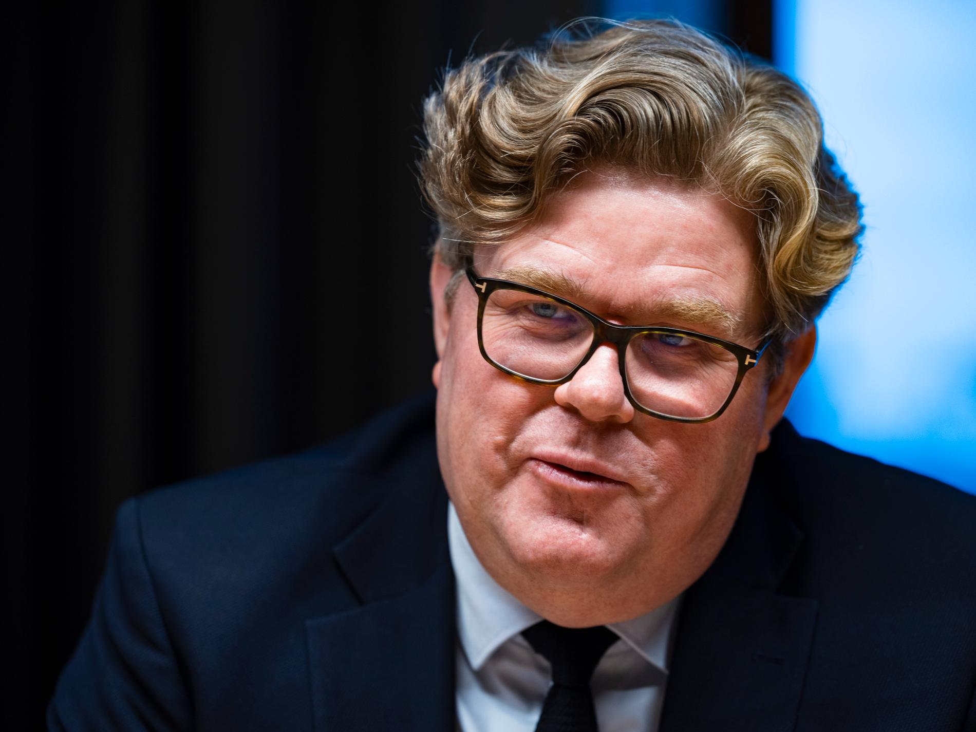 Gunnar Strömmer var Moderaternas partisekreterare från 2017 fram tills att han utsågs till justitieminister efter valet 2022.