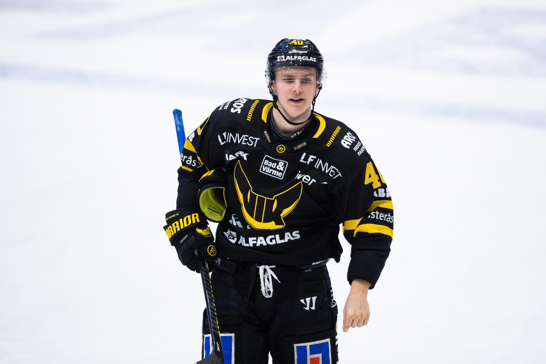 Isac Skedung SHL-debuterade för Leksand och blev en kugge i Västerås.
