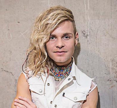 Johan ”Midnight Boy” Krafman, 26, artist, Stockholm: – Av 2015 önskar jag mig att det ska gå bra i Melodifestivalen.