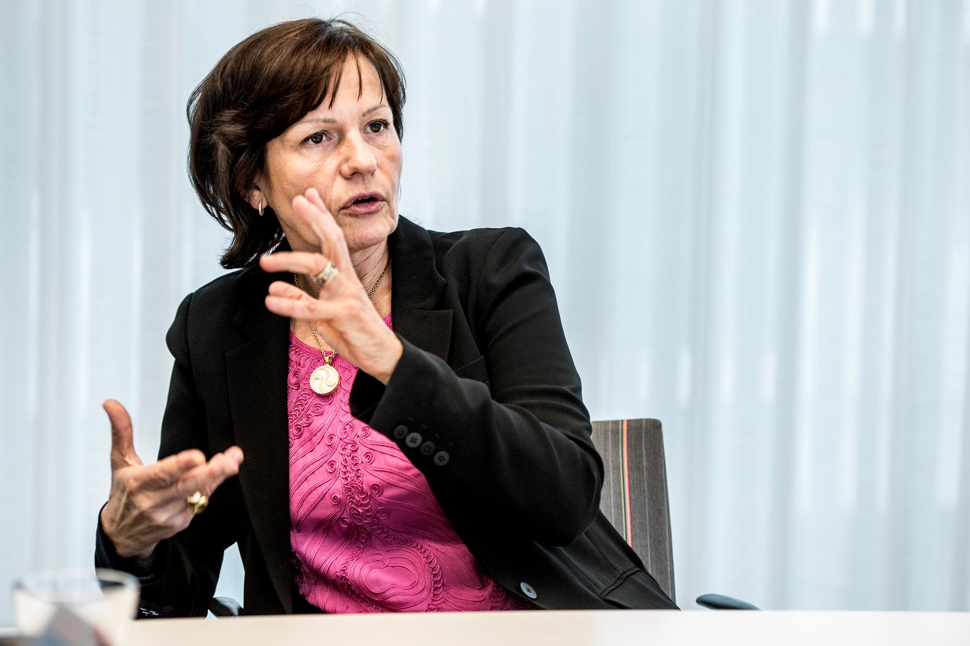 Kerstin Hessius, vd för statliga tredje AP-fonden och tidigare vice riksbankschef.