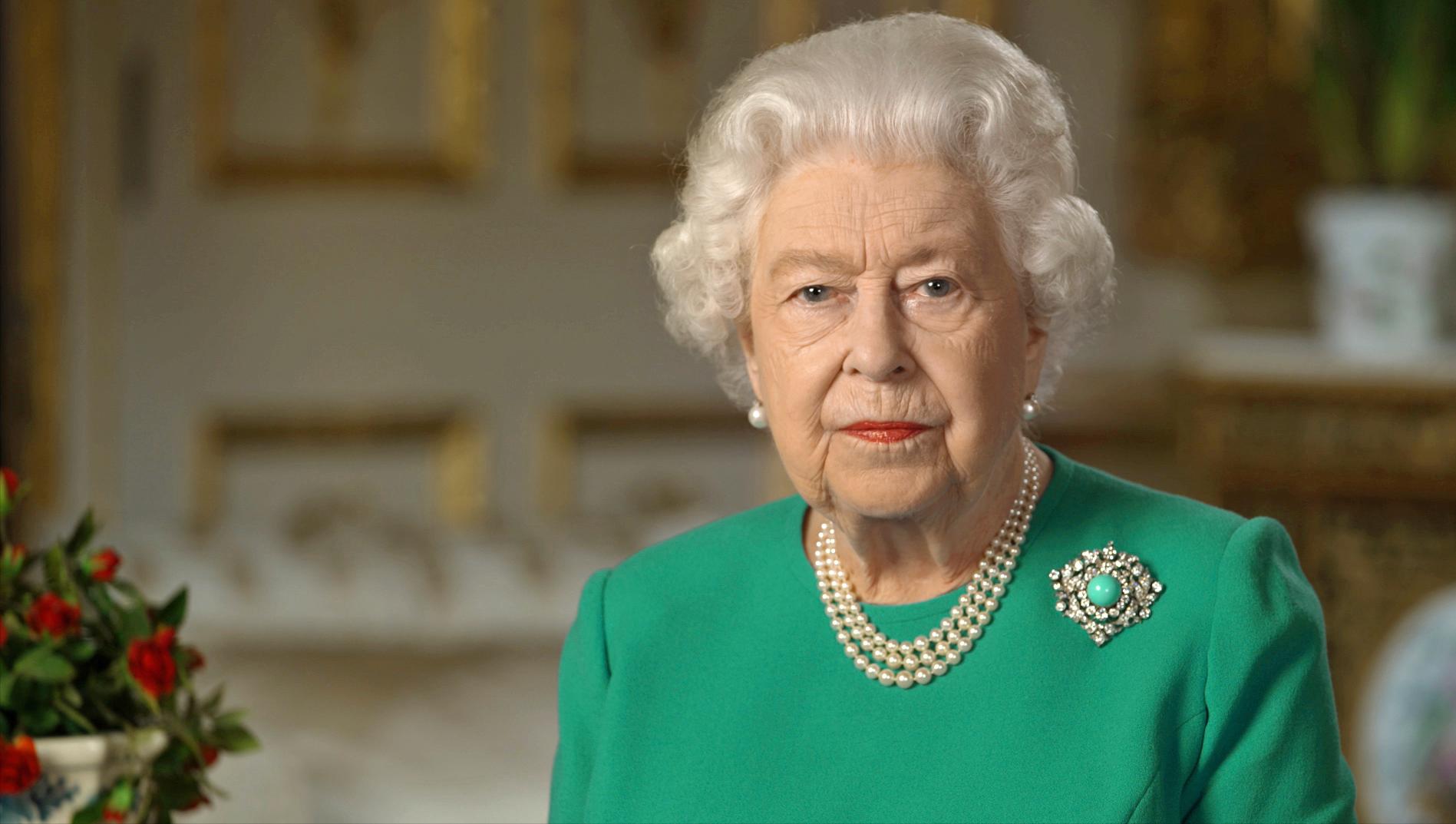 Drottning Elizabeth II höll ett tal till nationen på söndagen.
