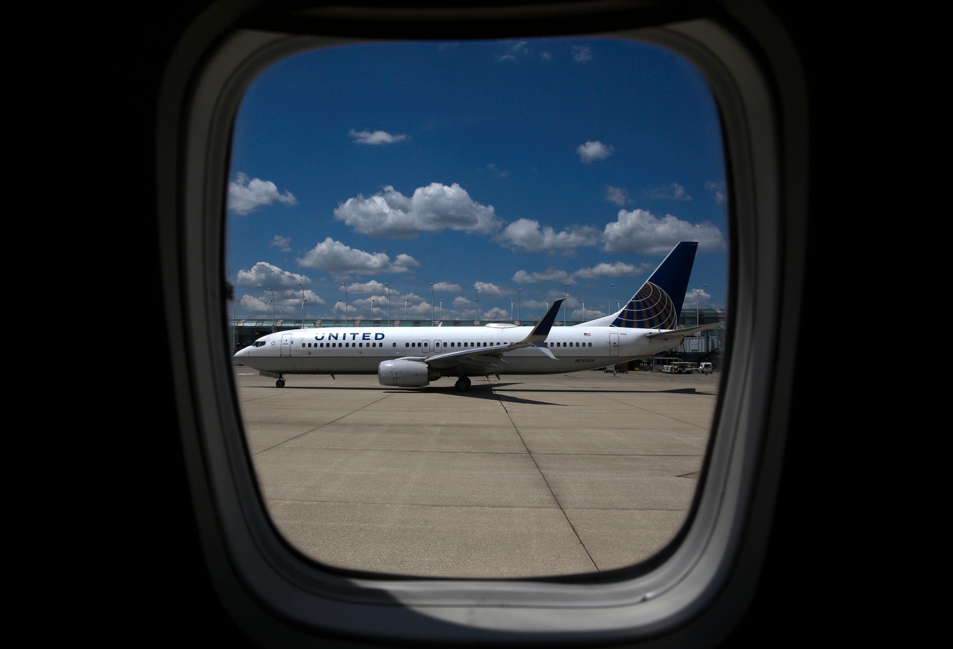 De två kvinnorna skulle flyga från Chicago till New Jersey med United Airlines.