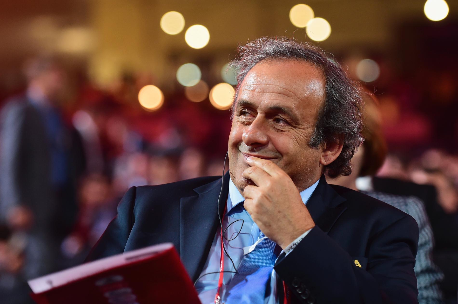 Michel Platini 2015.